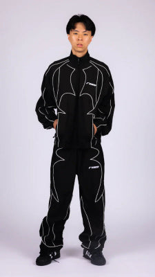 Ray & Kai Cenat RUEI Wears Tracksuit